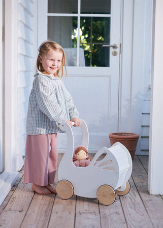 Wózek dla lalek z akcesoriami Łabędź, Tender Leaf Toys