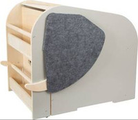 Drewniana skrzynia na zabawki z siedziskiem regał Słoń Small Foot 12423