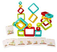 Układanka balansująca geometryczna