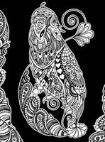 Kolorowanka Welwetowa 47x35 Papuga