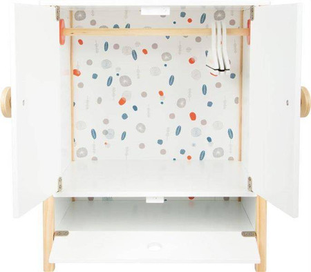 Drewniana szafa dla lalek Little Button 11812-Small Foot, meble dla lalek