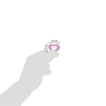 Naklejki 3D wypukłe Kotki i Serca