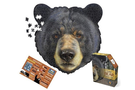 MADD CAPP, Puzzle konturowe I AM - Niedźwiedź 550 elem.