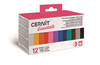 Modelina Cernit Kolory Podstawowe 12x25g
