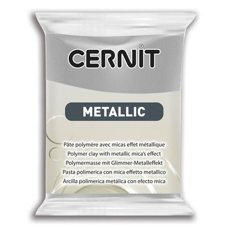 Modelina Cernit Metaliczna Srebrna 56 g
