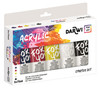 Farby akryl kol. podstawowe 5 x 75ml