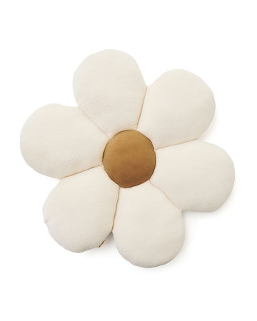 Kid's Concept - Poduszka na podłogę kwiatek, biały