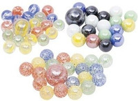 Szklaki Szklane kulki 21 szt. - Marbles