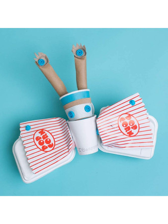 Zestaw narzędzi do konstruowania DIY Makedo - Discover 126 el.