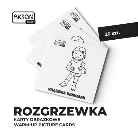 Karty obrazkowe ROZGRZEWKA 20 szt.