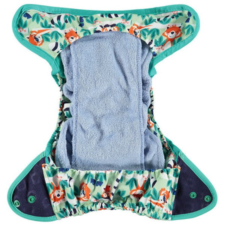 Close, Pop-in pieluszka wielorazowa AIO Z NAPAMI, Red Panda