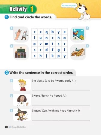 Magic Adventure: Olivia and the Bad Boys Poziom 1