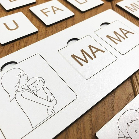 Układanka Sylabowa Cz.1