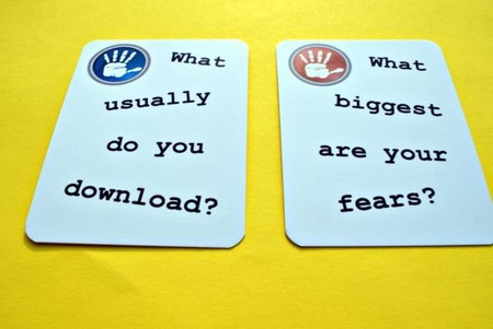 Fun Card English My Next 50 Questions