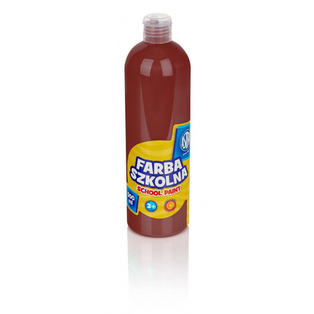 Farba plakatowa 500 ml Astra - Brązowa