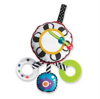 Miękka, materiałowa zabawka edukacyjna do wózka, Travel Toy, Wimmer-Ferguson, 210950-Manhattan Toy, zabawki dla niemowlaków