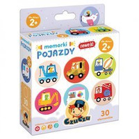 Gra Memorki pojazdy