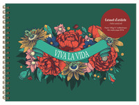 Szkicownik spirala 32x24 cm Frida Kahlo