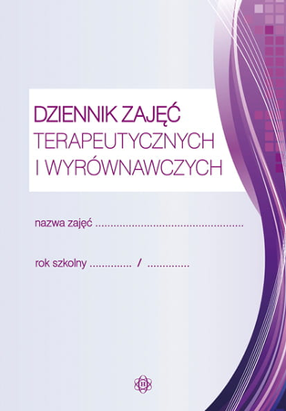 Dziennik zajęć terapeutycznych i wyrównawczych