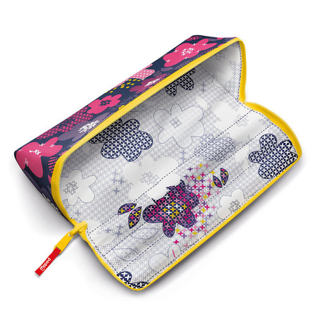 Piórnik do pokolorowania Pattern różowy