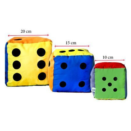 Kostka edukacyjna Kropki 10 cm
