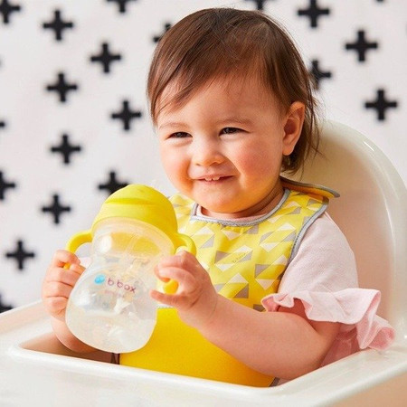 Bidon ze słomką 240 ml, jabłkowy, b.box