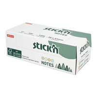 FSC notes samoprzylepny 38x51mm 4 kol. pastel 12 notesów po 100k.