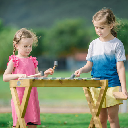 CLASSIC WORLD EDU Instrument Muzyczny Ksylofon Duże Cymbałki