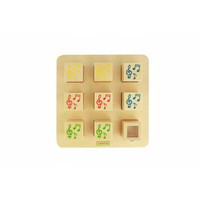 Drewniany Sorter Sensoryczny Łączenie Dźwięków Masterkidz