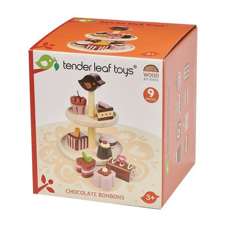 Drewniana patera z ciasteczkami, Tender Leaf Toys