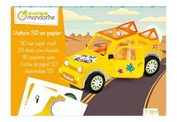 Zestaw Papierowe Auto do złożenia