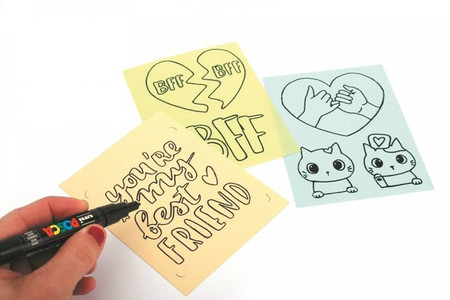 Folia termokurczliwa Zestaw kreatywny broszki Przyjaźń