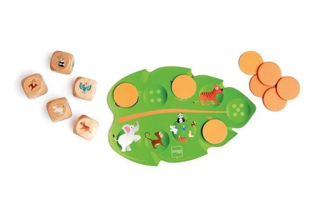 Scratch, Gra planszowa Lotto/Bingo Dżungla YAM