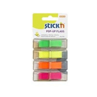 Zakładki Indek. w Podajniku 45x12mm/160/4 Kol.