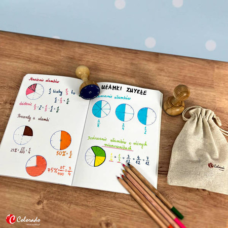 Stempel koło ułamkowe