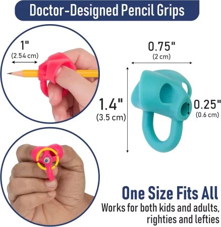 Nakładka do nauki trzymania kredki Słonik