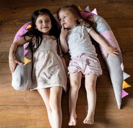 Dream Dragon przytulanka, ochraniacz do łóżeczka Niebieski