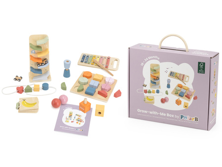 VIGA Zestaw Zabawek Edukacyjnych "Colour Crafters" Pudełko Box od 18 miesiąca do 24 miesiąca