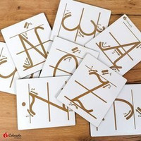 Litery diakrytyczne do nauki pisania (duże litery)