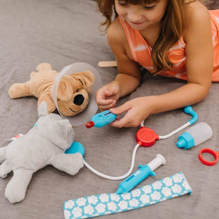 Mobilna pomoc weterynaryjna Mały weterynarz 18520-Melissa & Doug, zabawy ze zwierzętami