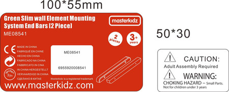 Ramka Montaż Tablicy Masterkidz Belki Krawędzie Boczne 2 Sztuki