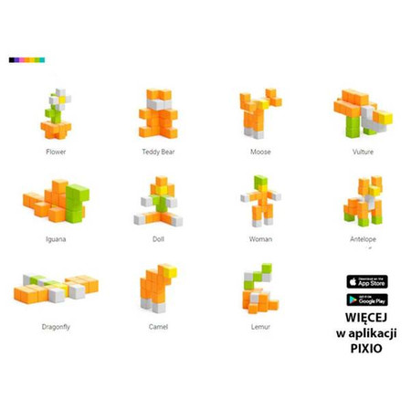 Klocki Pixio 24 Flower | Story Series | Pixio®