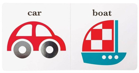 Tekturowa książeczka dla malucha, Zobacz&Powiedz, Wimmer-Ferguson, 211340-Manhattan Toy, zabawki dla niemolaków
