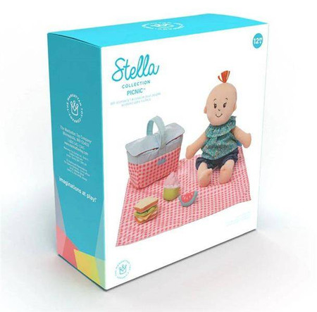 Komplet piknikowy dla lalek Baby Stella 160960-Manhattan Toy, akcesoria dla lalek