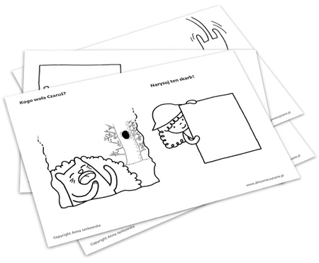 Ojej! Skarb. Komiks do aktywnego czytania