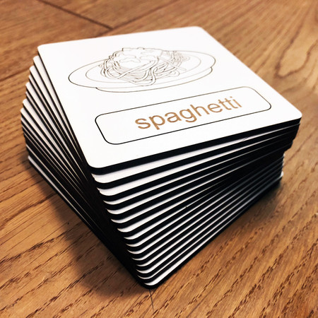 Układanka tematyczna do nauki angielskiego - Dinner