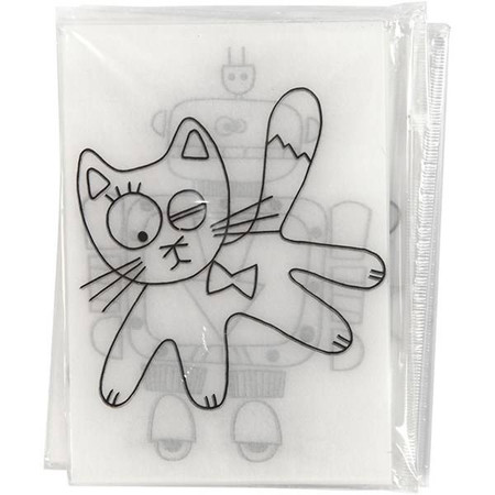 Folia termokurczliwa 36 ark. A6 3 tematy