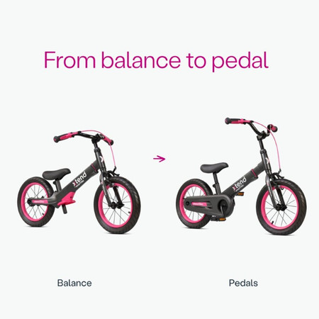 Rowerek biegowy dla dziewczynki smarTrike Xtend Bike - Pink