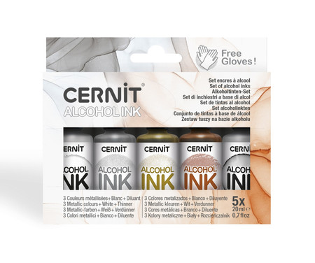 Tusze alkoholowe - Kolory Metaliczne