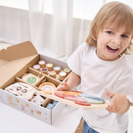 VIGA Zestaw Zabawek Edukacyjnych "Free Spirits" Pudełko Box od 36 miesiąca